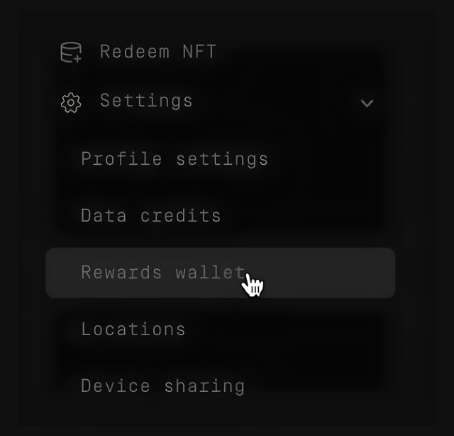 Settings Menu